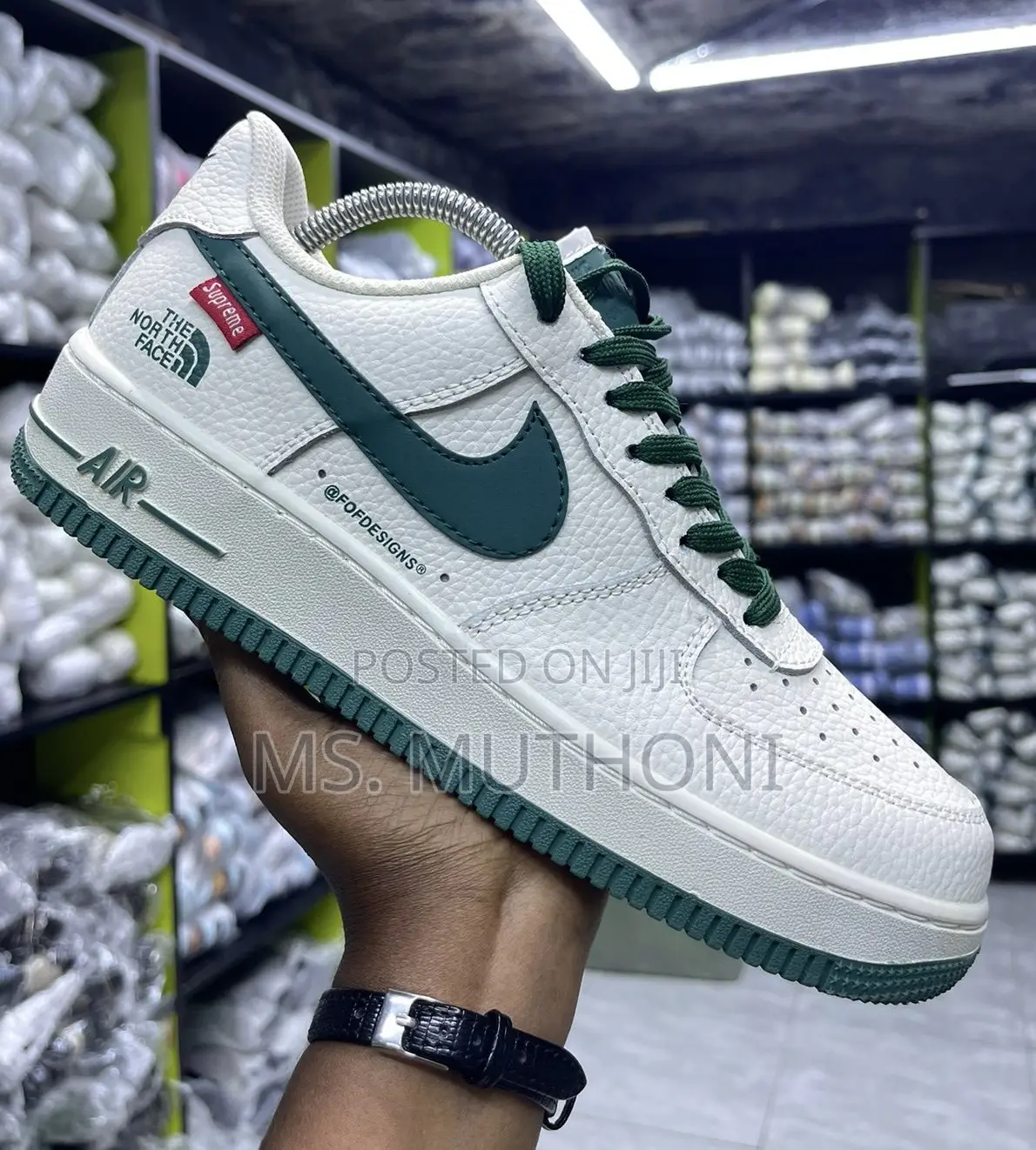 New Airforce 1 Low North X Supreme