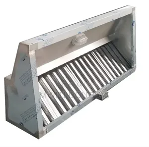Elegant Modern Stainless Commercial Kitchen Hood Available in Nairobi