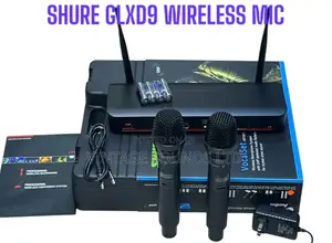 Shure GLXD9 9 Dual Wireless Microphone ( Black Metallic)