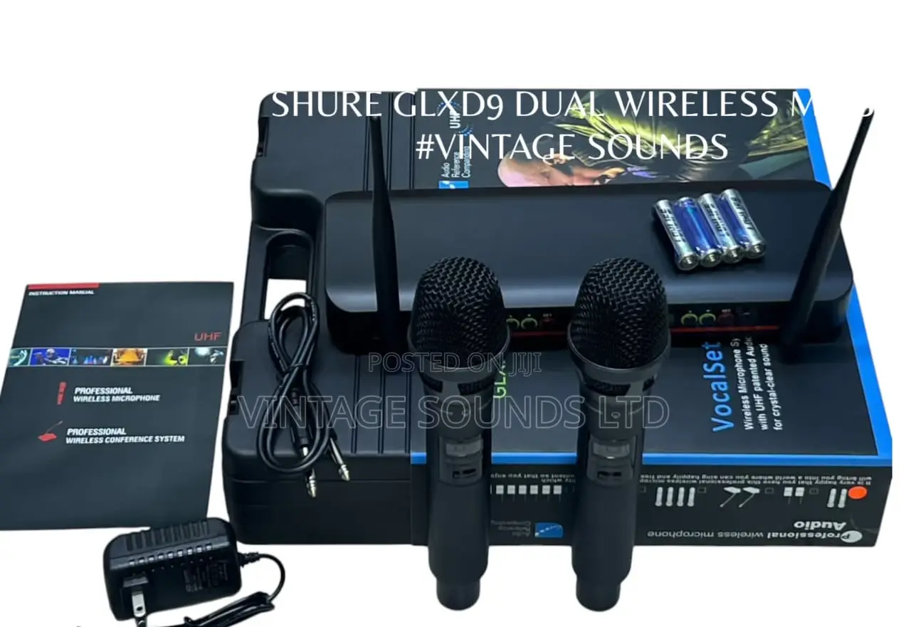 Shure Glxd9 Advanced Uhf Wireless Microphone ( Pair )