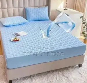 Ocean Blue Fitted 5by 6 Mattress Protector