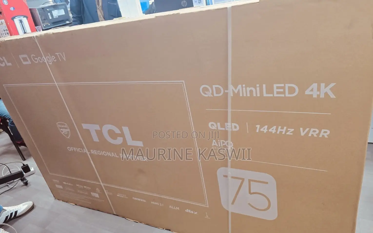 TCL 75” Qd-Mini Led Tv 75 C755
