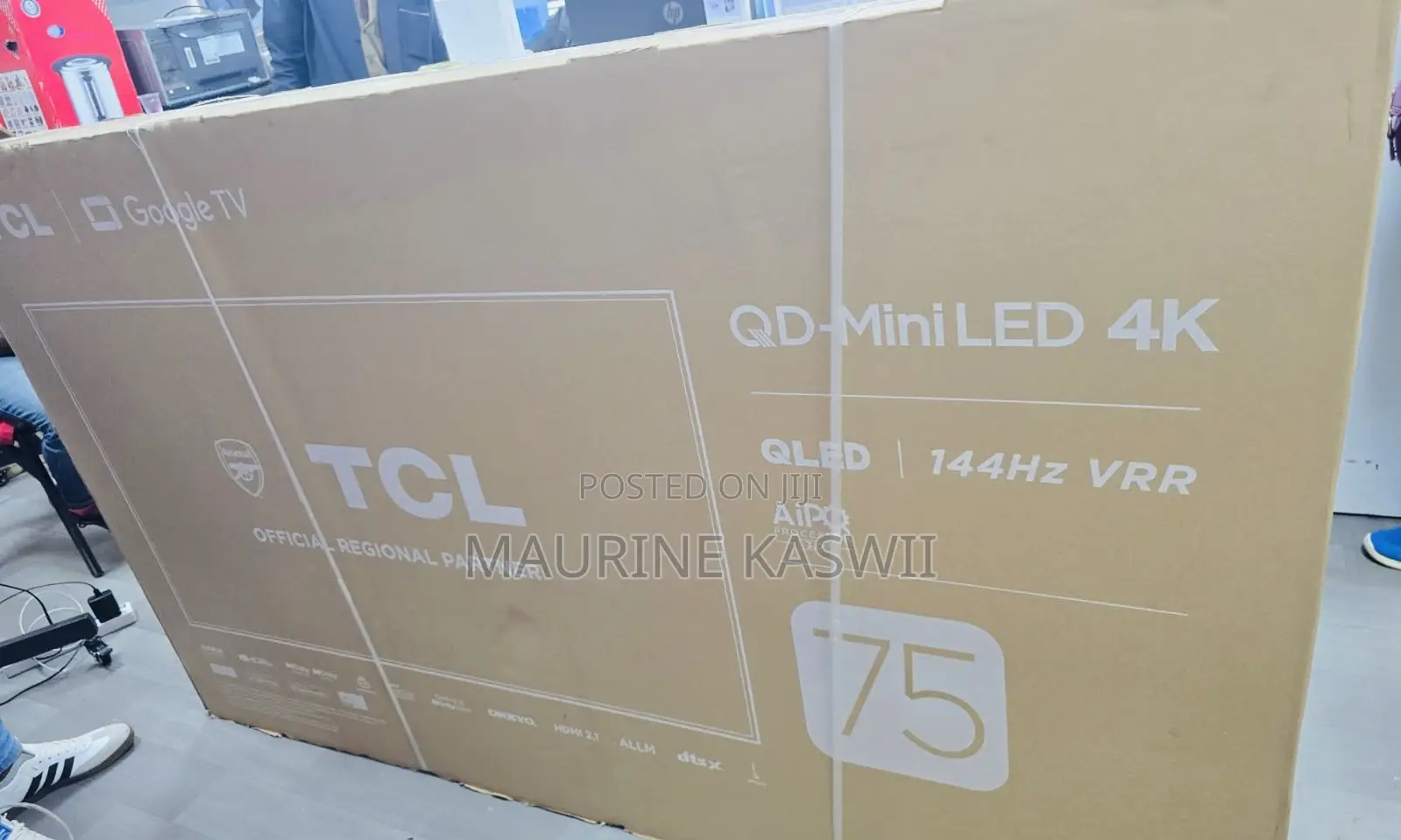 TCL 75” Qd-Mini Led Tv 75 C755