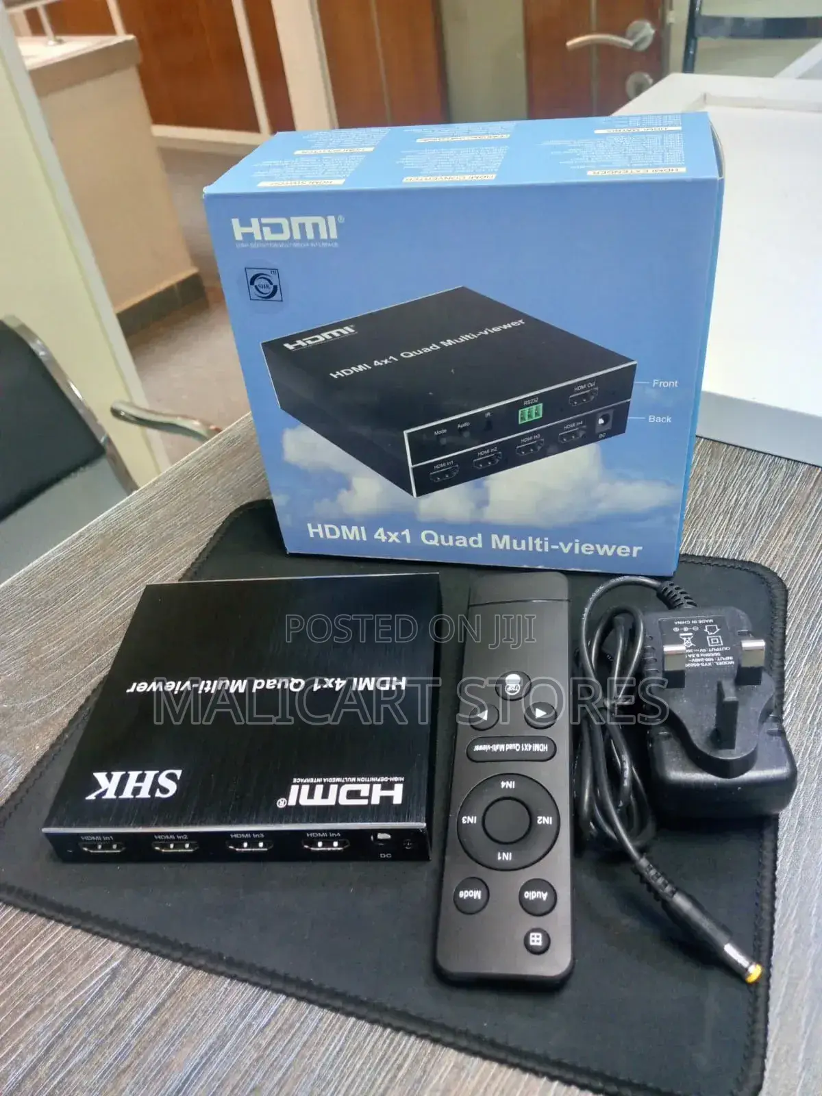 Hdmi 4×1 Quad Multiviewer Screen Segmentation
