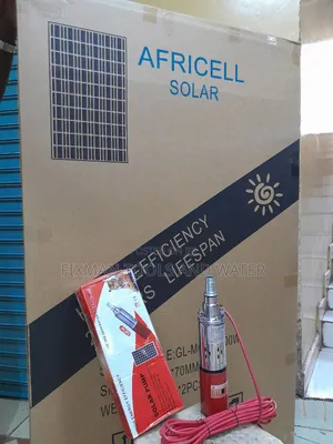 Solar Pump + Panel 300 Watts 24 Volts 50m Deep