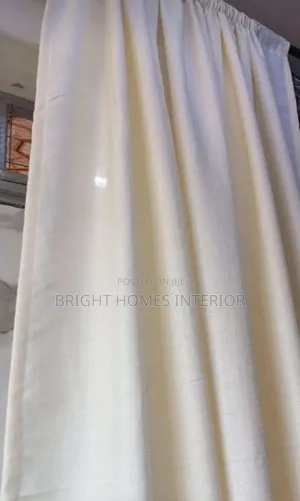 Cream Yellow Heavy Sheer Available