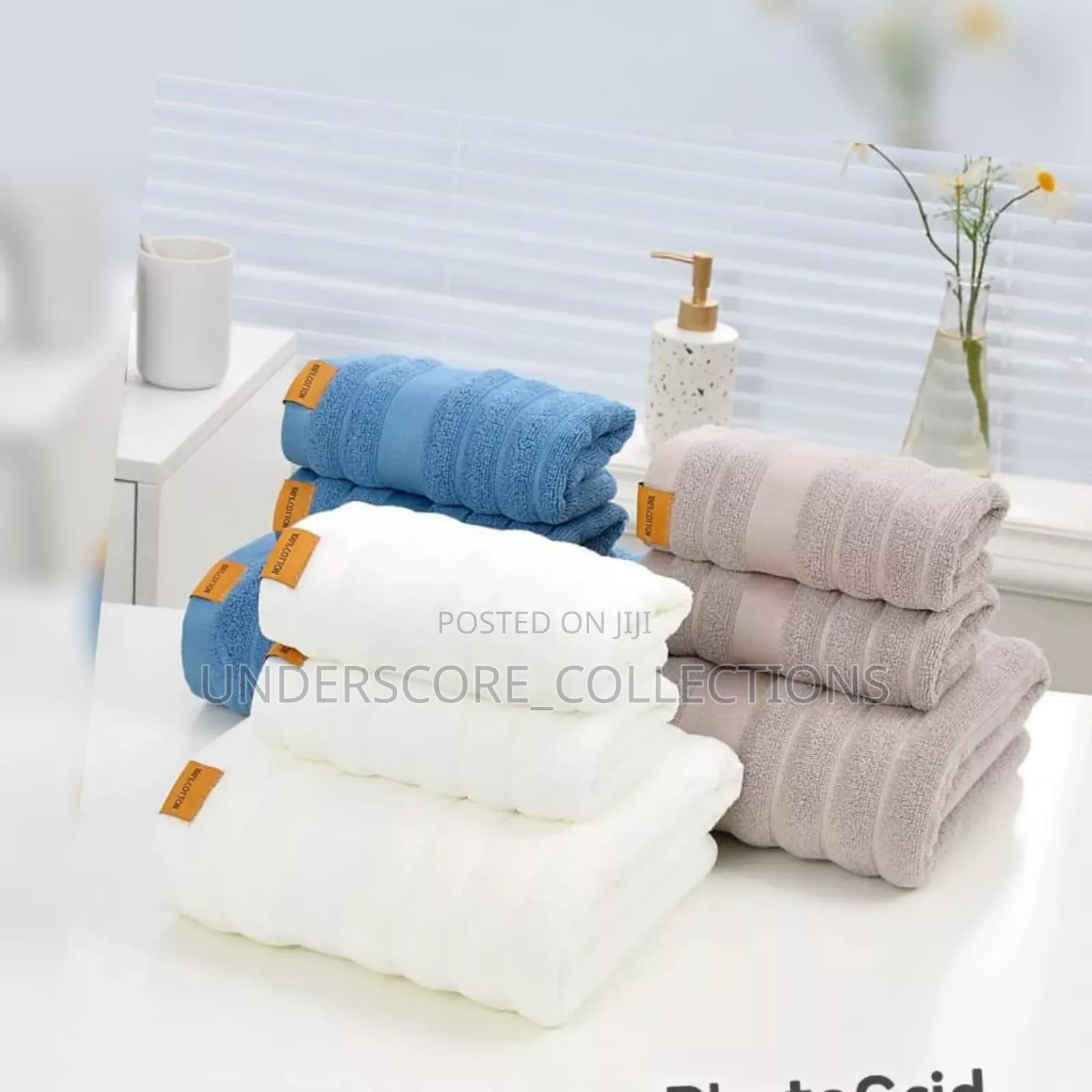 Towels3pcs/Set Cotton Bath Towel-