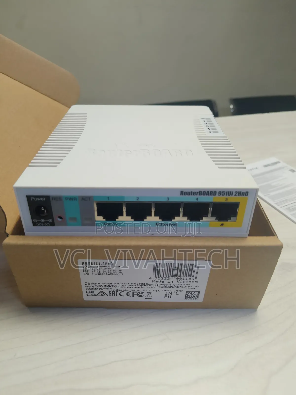 Mikrotik Rb951ui-2hnd Routerboard