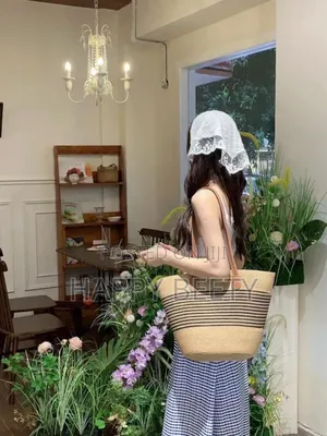 *Summer Straw Woven Beach Bag and Hat