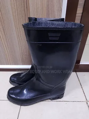Black Light Duty Gumboots