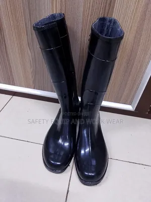 Light Duty Black Gumboots