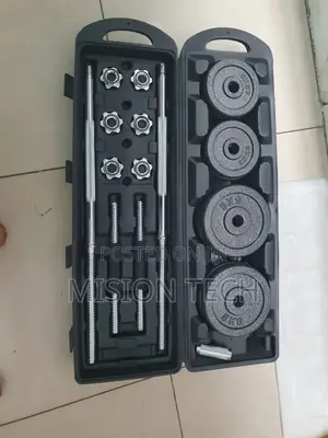 50 Kg Barbell and Dumbbell Set
