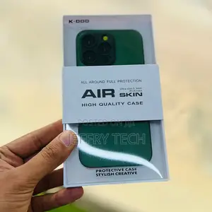 Kzdoo Air Skin Protective Cover for iPhone 14 Stylish-Green