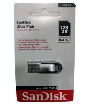 Sandisk Ultra Flair 3.0 USB Flash Drive 128GB