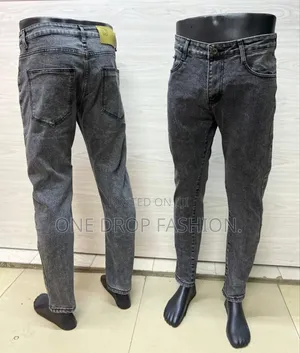 Gray Dark Pants/ Trousers