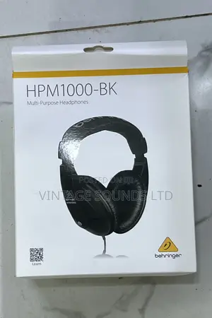 Behringer Hpm1000 High Dynamic Range Studio Headphones (Bk)