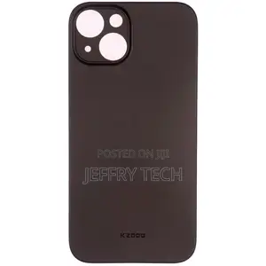 KZDOO Air Skin Case for iPhone 14 Brown Stylish Hard Case