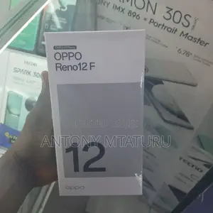 New Oppo Reno12 F 256 GB Black