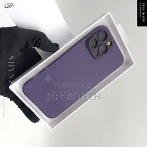 KDOO Airskin Slimmest Case for iPhone 14 Pro Purple Stylish