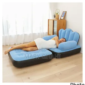 *5 in 1 Inflatable Couch Lazy Sofa Bed