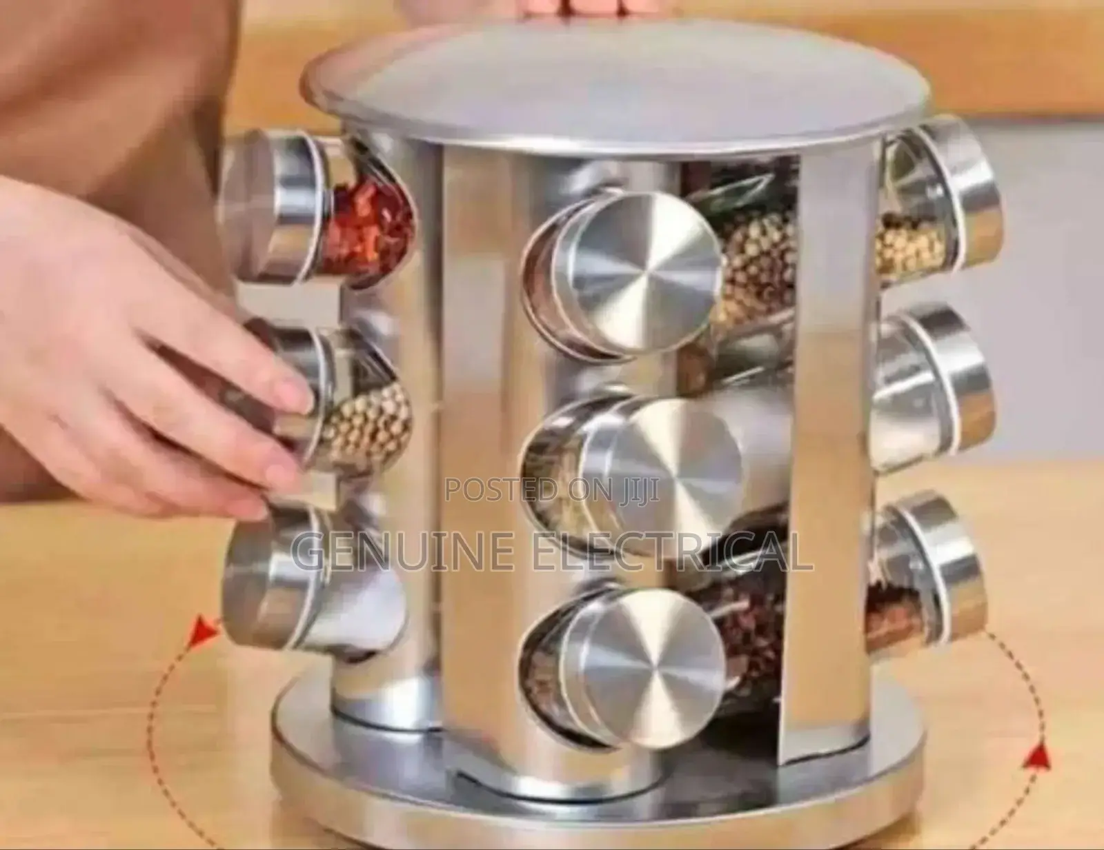 Spice Carousel*Has 12 Rotating Spice Jars "*