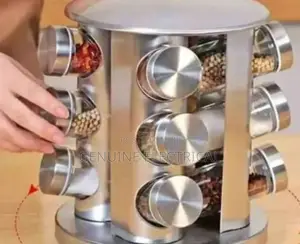 Quality 12pc 360 Degrees Rating Carousel Spice Rack*