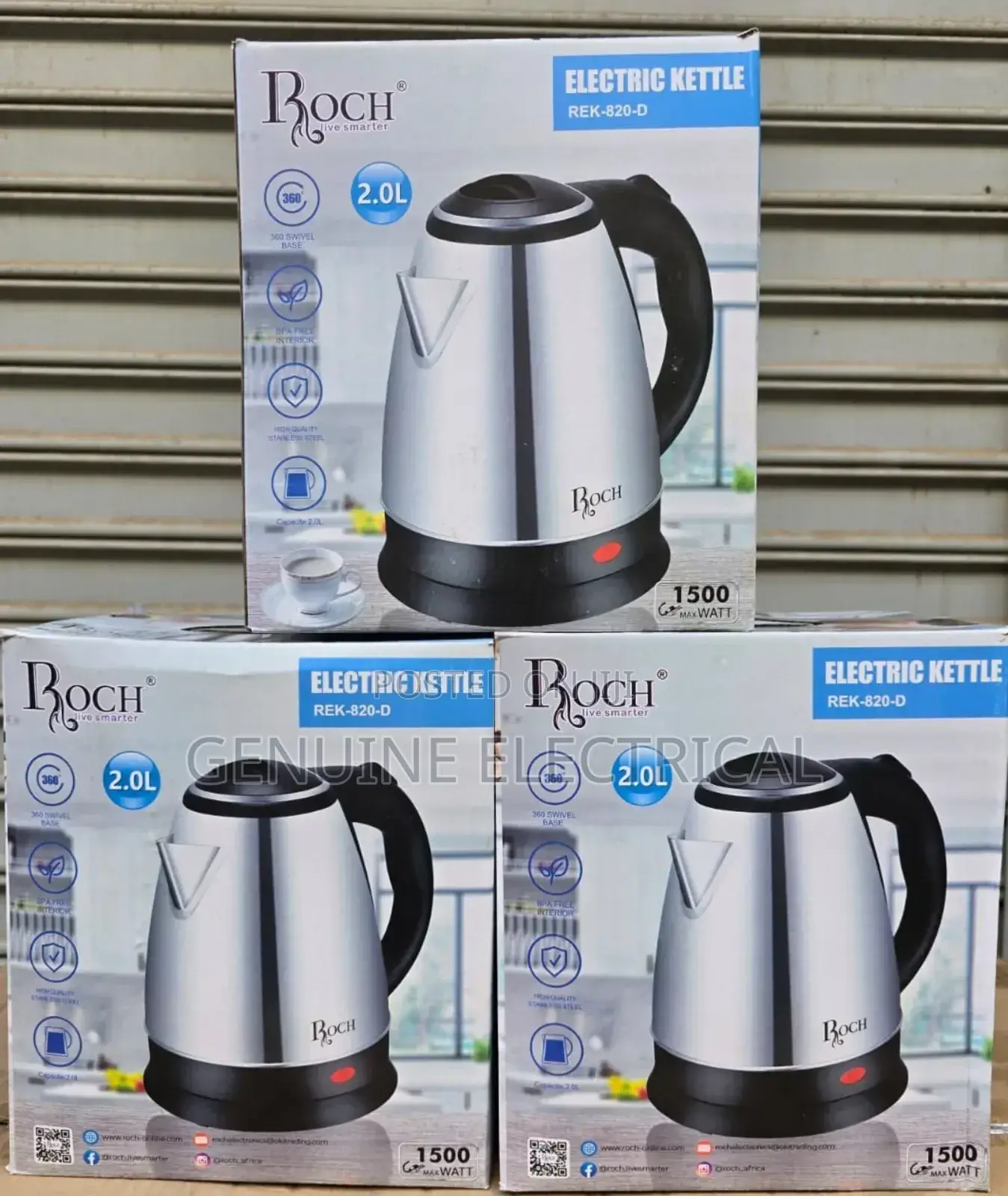Roch 2litres Kettle