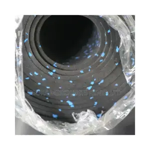 Fitness Gym Rubber Roll Spotted 10mm