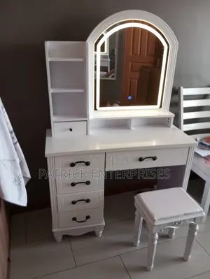 Imported Modern Dressing Table With LED Lights