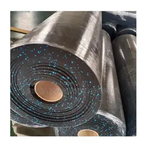 Anti-Slip Gym Rubber Roll 8mm, 1×10m