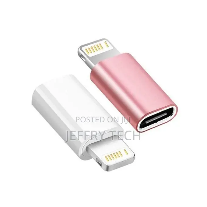 2pcs Mirco Usb to Lightning Charging Adapter for iPhone 11