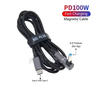 Hp PD100W USB-C 18.5-20v Small Blue Pin Cable