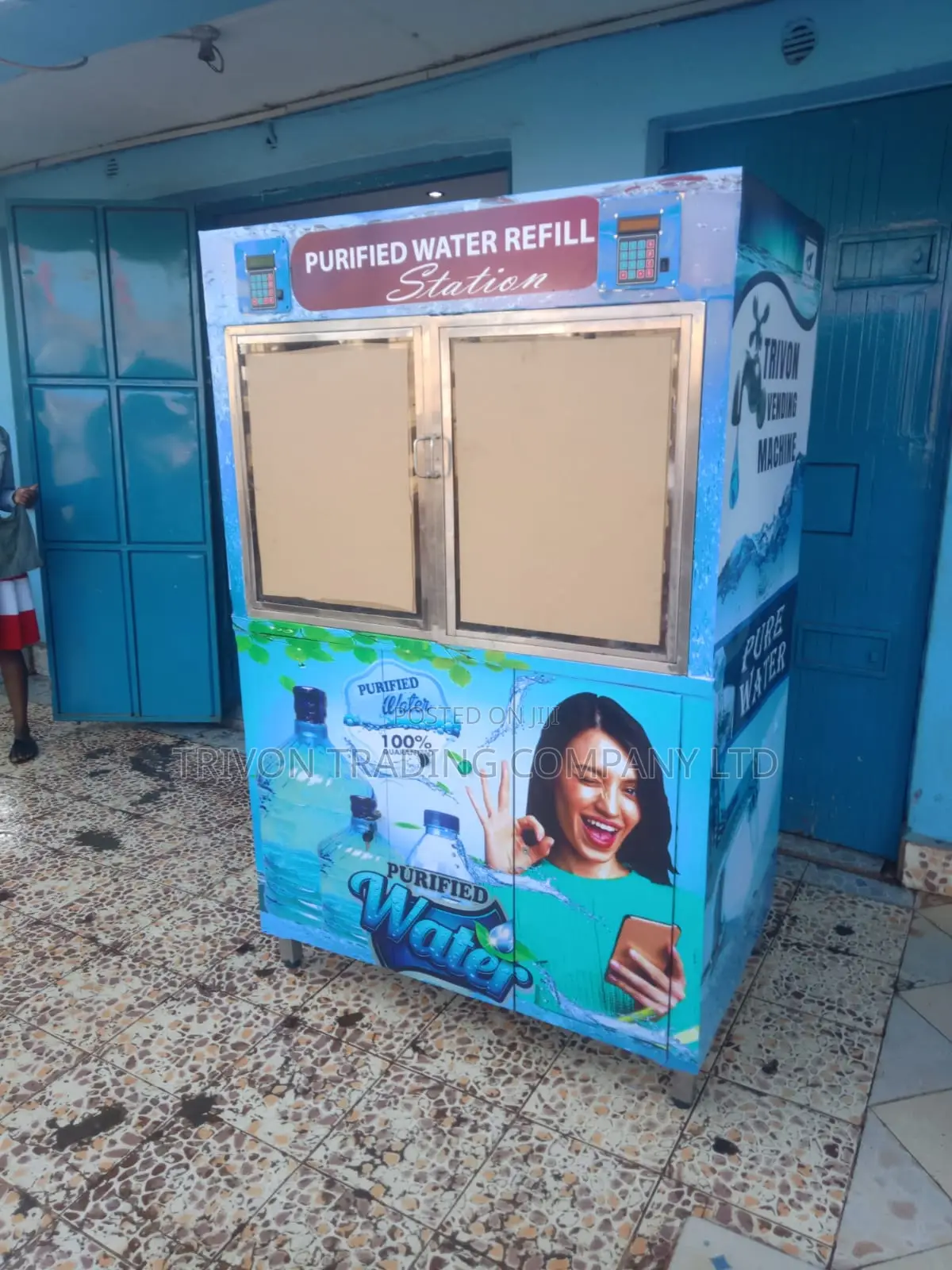 Pure Water Vending Machine 1000lph
