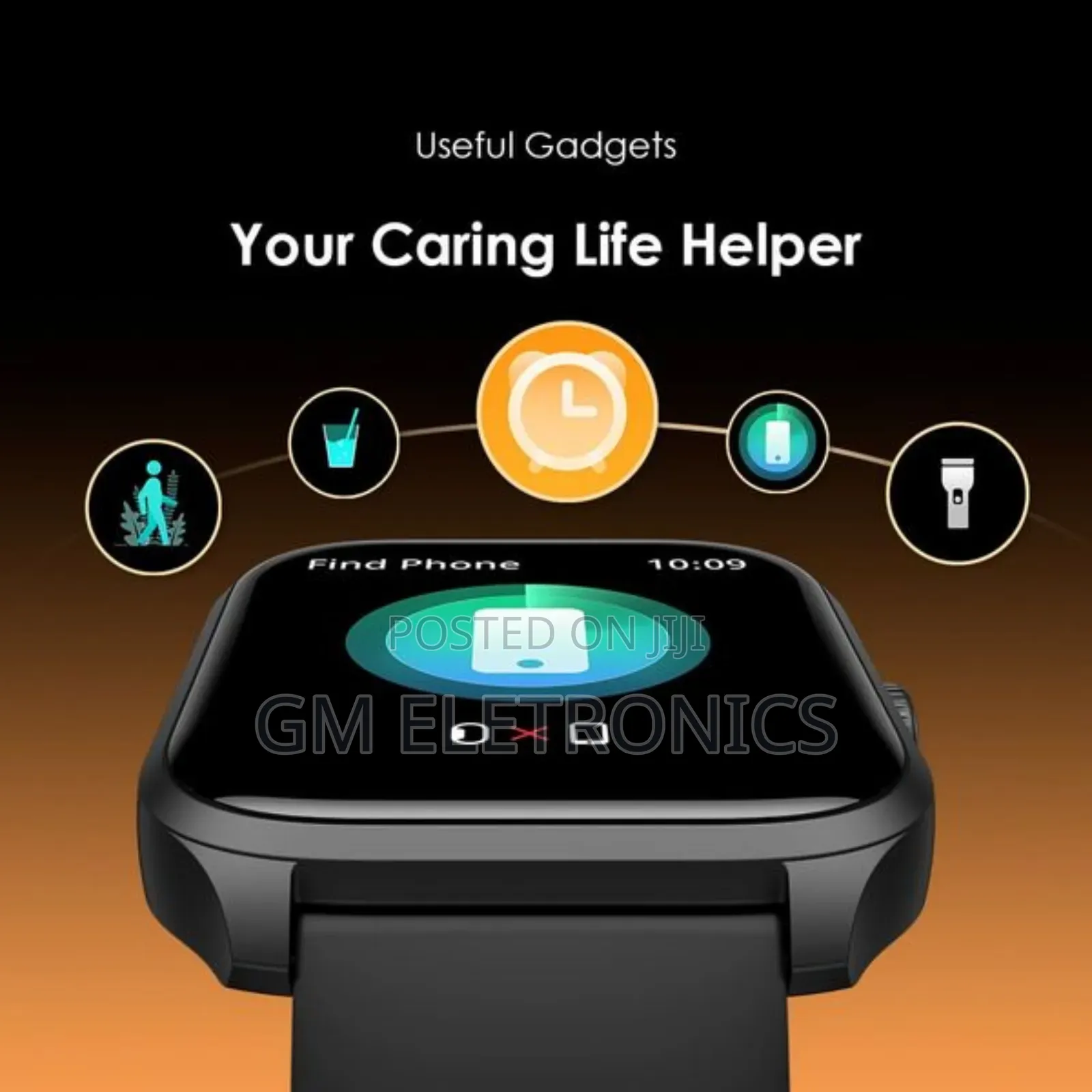 Oraimo Watch 5 Lite 2.01" HD IP68 Smart Watch.