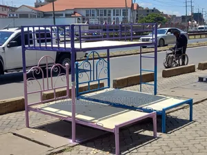 Tripple Steel Metal Bunk Bed With Twin Double Beds