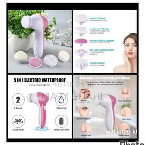Facial Massager ** 5 in 1 Pore Cleaner Body Massager