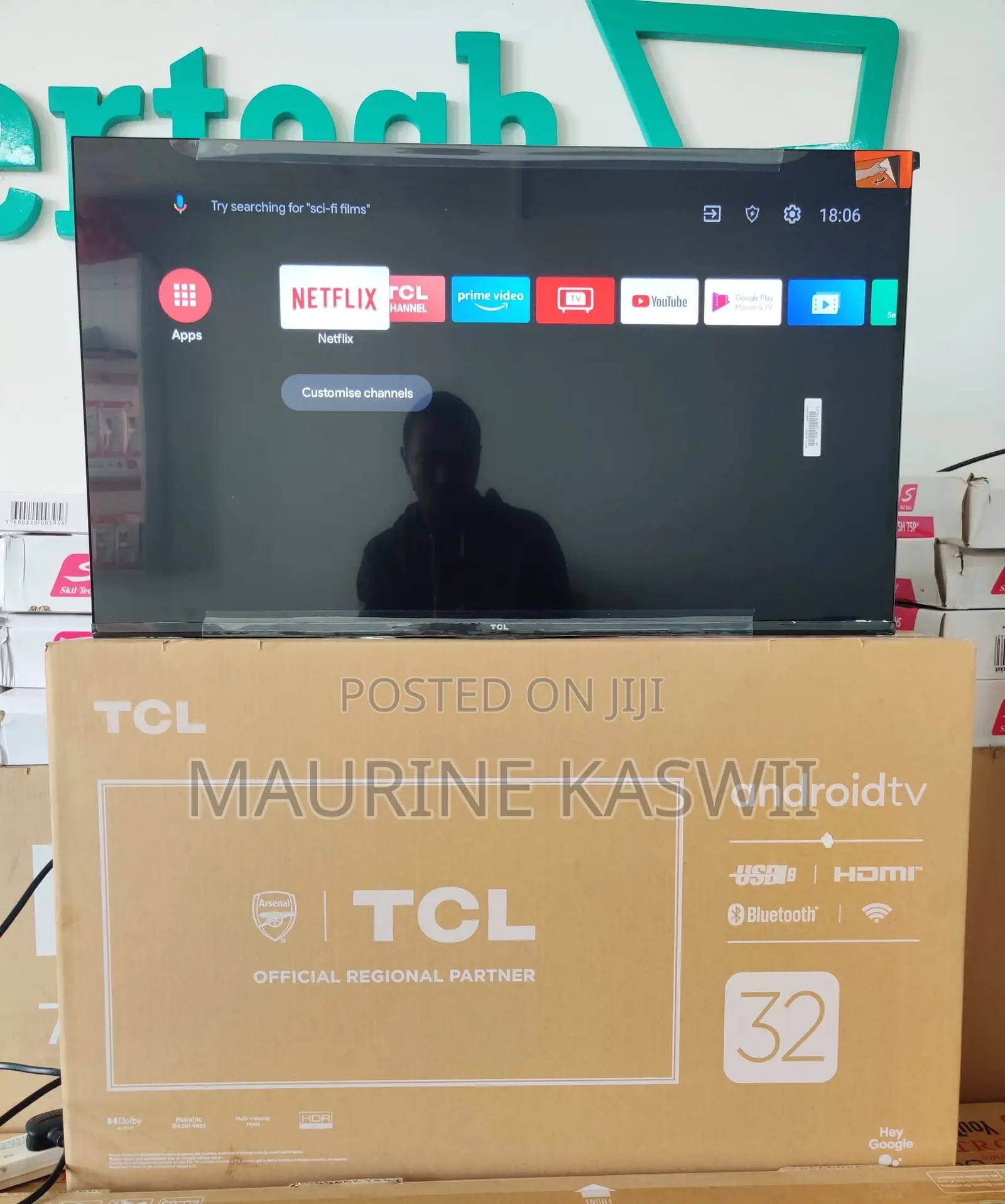 TCL 32 “ Smart Android Frameless 32 S5400