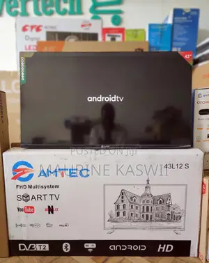 Amtec 43′′ FHD Smart Android TV- 43L12