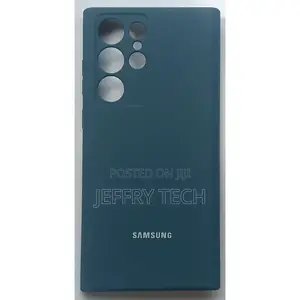 Samsung Galaxy S22 Ultra Silicone Back Case Blue