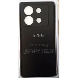 Infinix Zero 30 5g Silicone Back Case Black