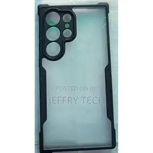 Samsung Galaxy S24 Ultratransparent Space Back Cover