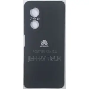 Huawei Nova9 SE Silicone Back Case-Black