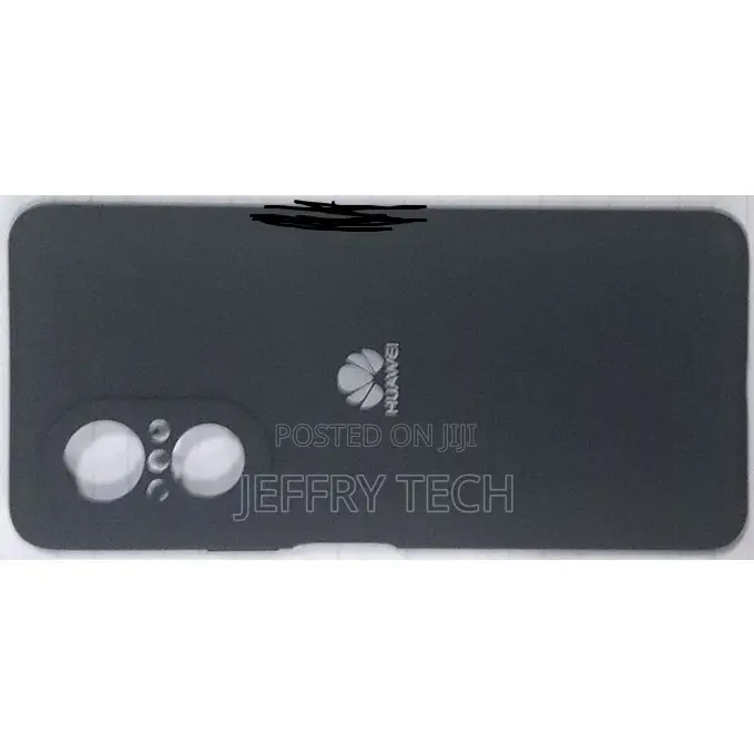 Huawei Nova9 SE Silicone Back Case-Black