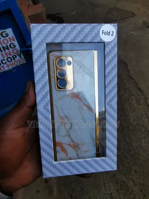 Samsung Fold 2 Marble Casing With Front Glass Protector