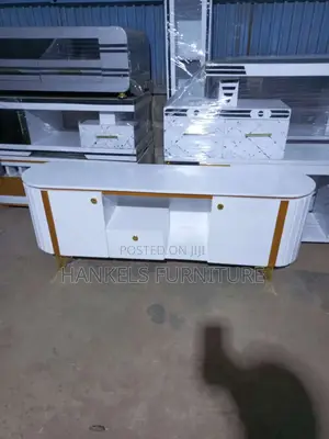 Modern White Series Tv Stand
