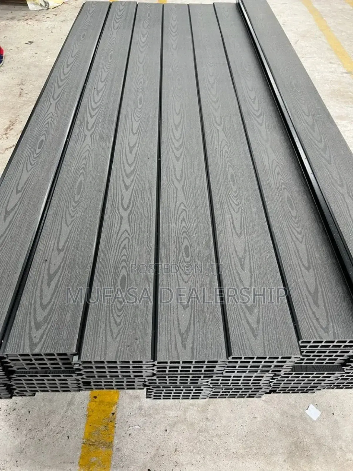 Anti-Slip WPC Decking Floor