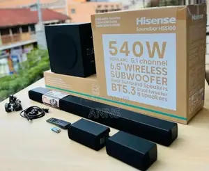 Hisense 540W Best 5.1 Wonderful Soundbar System
