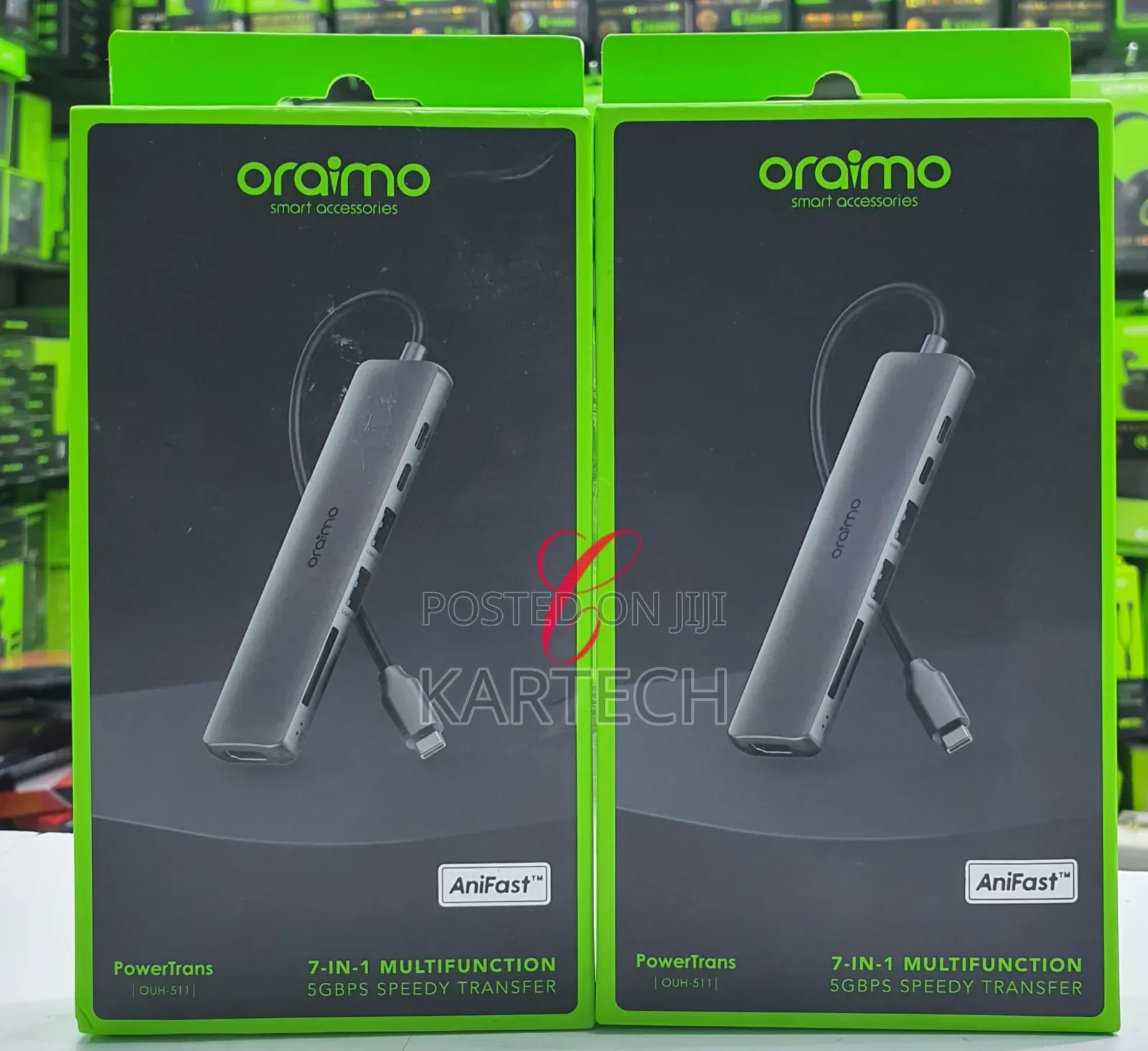Oraimo Powertrans OUH-511 7-in-1 5gb/S Soeedy Transfer