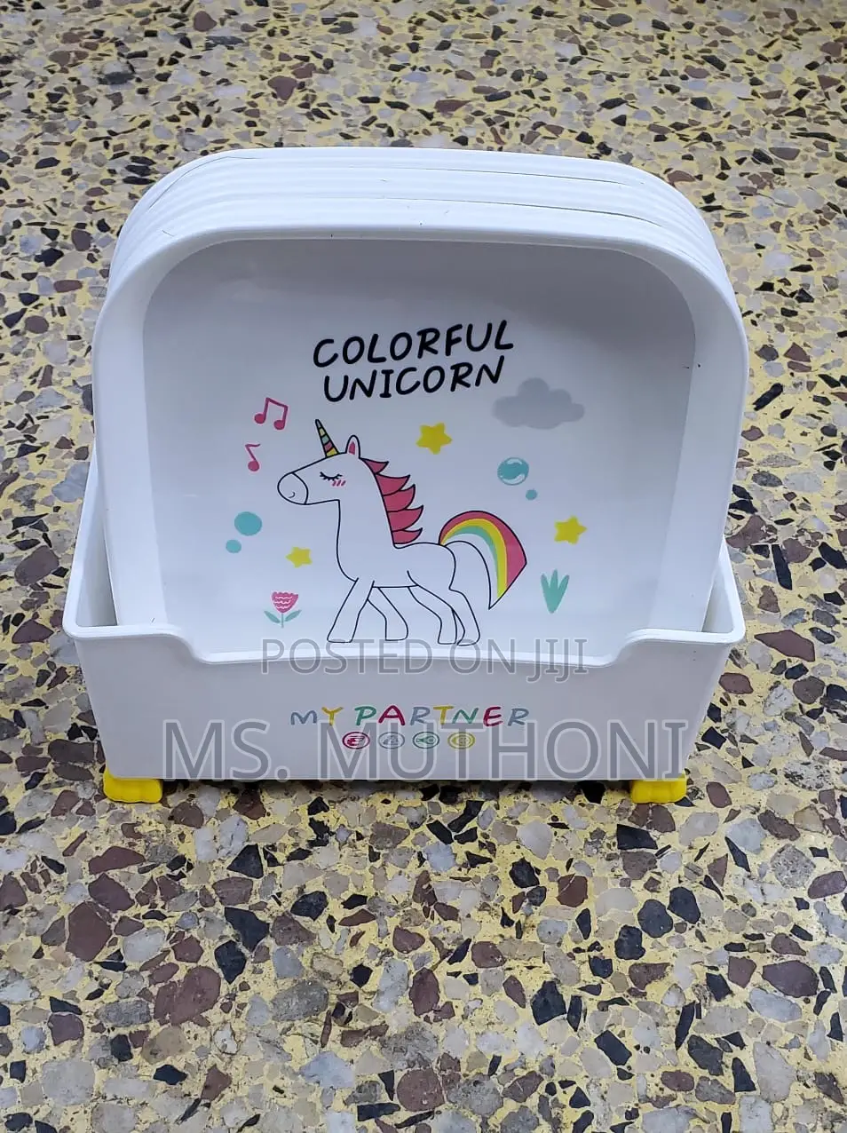 8 PCS Meal General Kids Snack Plates With Stand