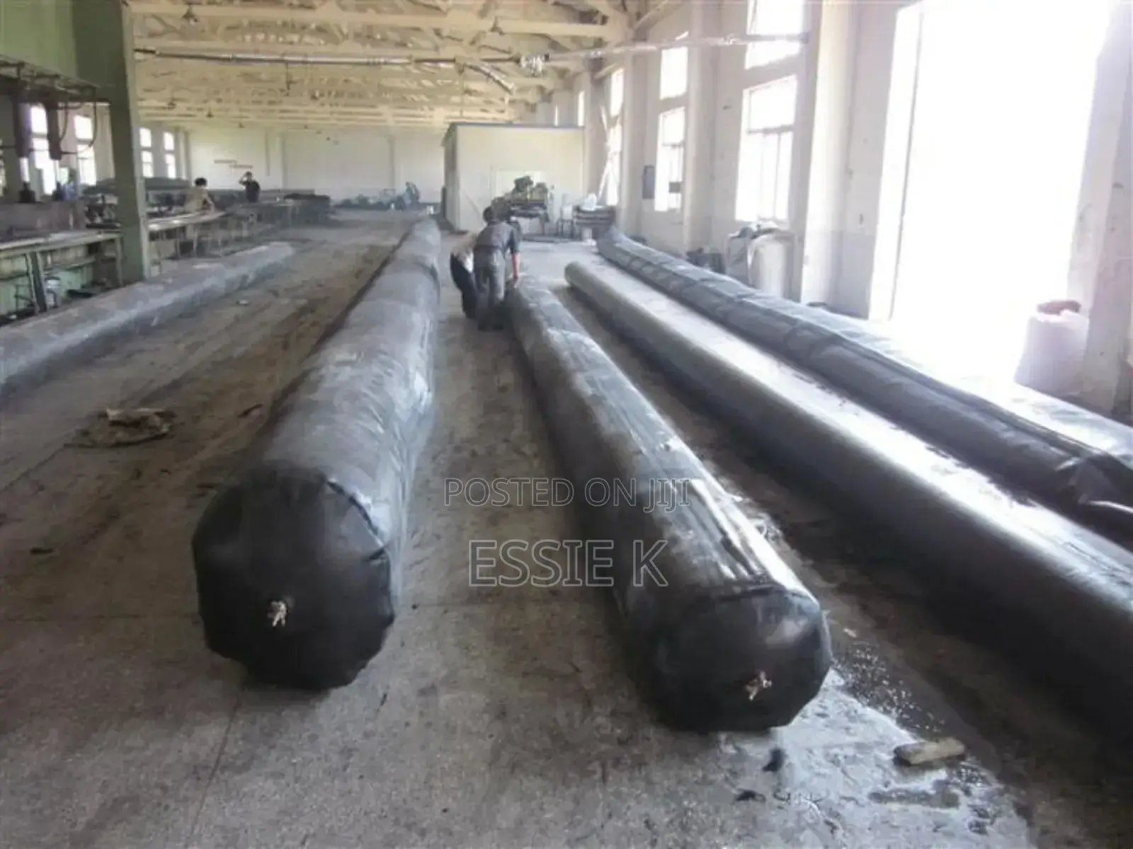 600mm Rubber Inflated Culvert Balloon